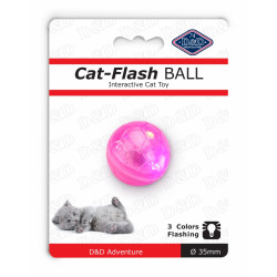 Balle lumineuse pour chat