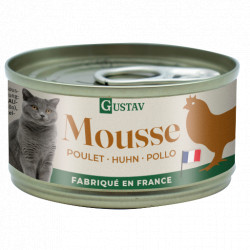 GUSTAV Mousse pour chat, au...